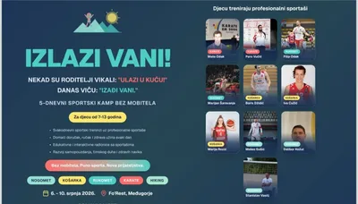 Zanimljiv kamp u Međugorju